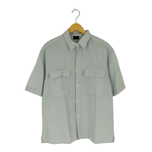 グリーンレーベルリラクシング GREEN LABEL RELAXING コットン シルク ボイル Wパッチポケット シャツ メンズ JPN:M